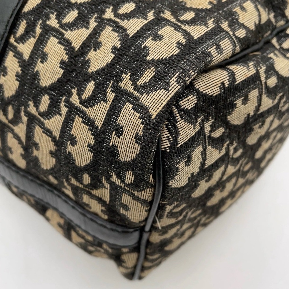 Dior trotter monogram Black and Cream Patterned Travel Bag - Picture 6 of 13